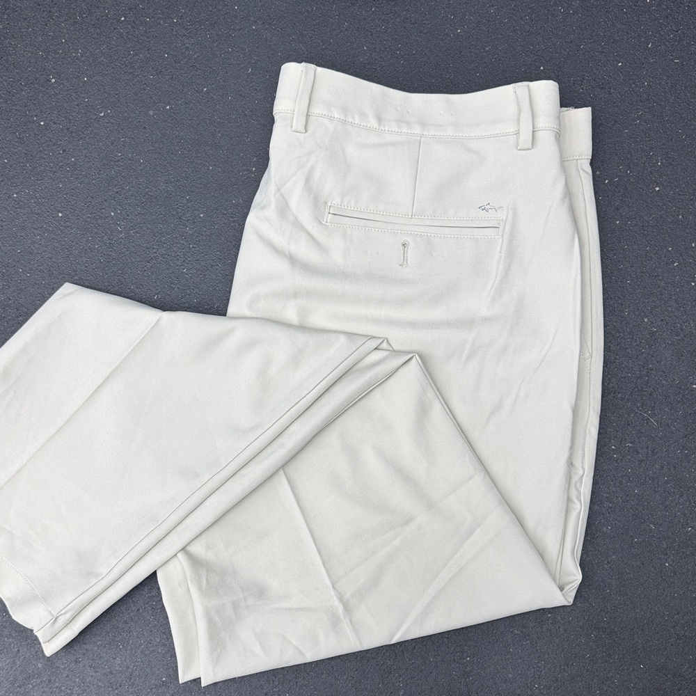 Greg Norman Collection Cream Chinos